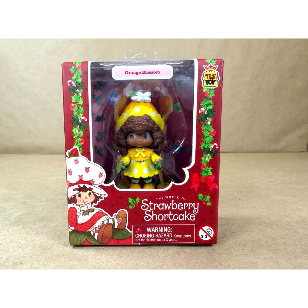 The World of Strawberry Shortcake Orange Blossom CheeBee Mini-Figure Winter NIB